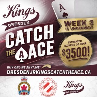 Let’s keep the jackpot growing.  Last week’s weekly winner won over $700.