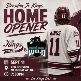 Mark your calendars!  We kick off the season at home vs the Wild.